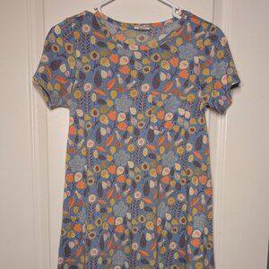 LuLaRoe Carly Floral Print Dress